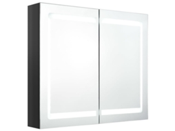 Bathroom Cabinet, Bathroom Cabinets Vidaxl Preto Mdf (n/a)