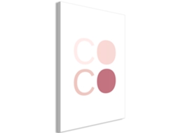 Quadro ARTGEIST Pink Coco (1 Part) Vertical (80x120)