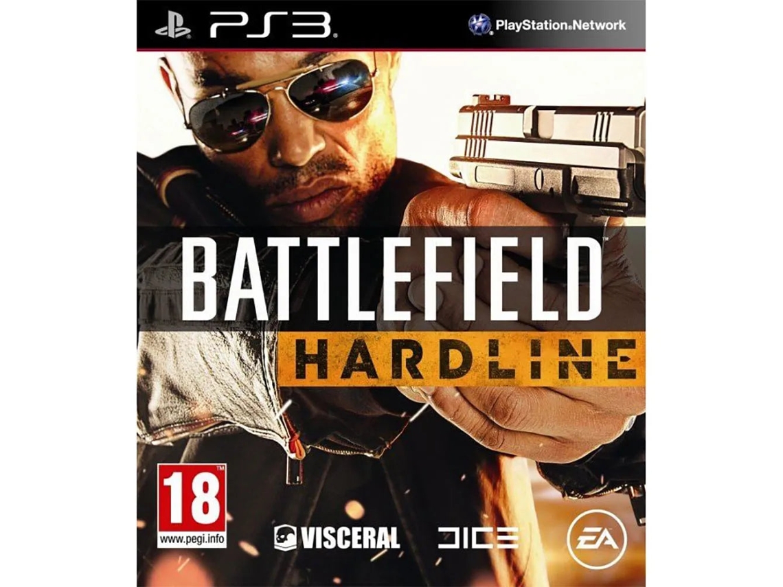 Jogo Battlefield Hardline - PS3 (segunda classe/classificação A)