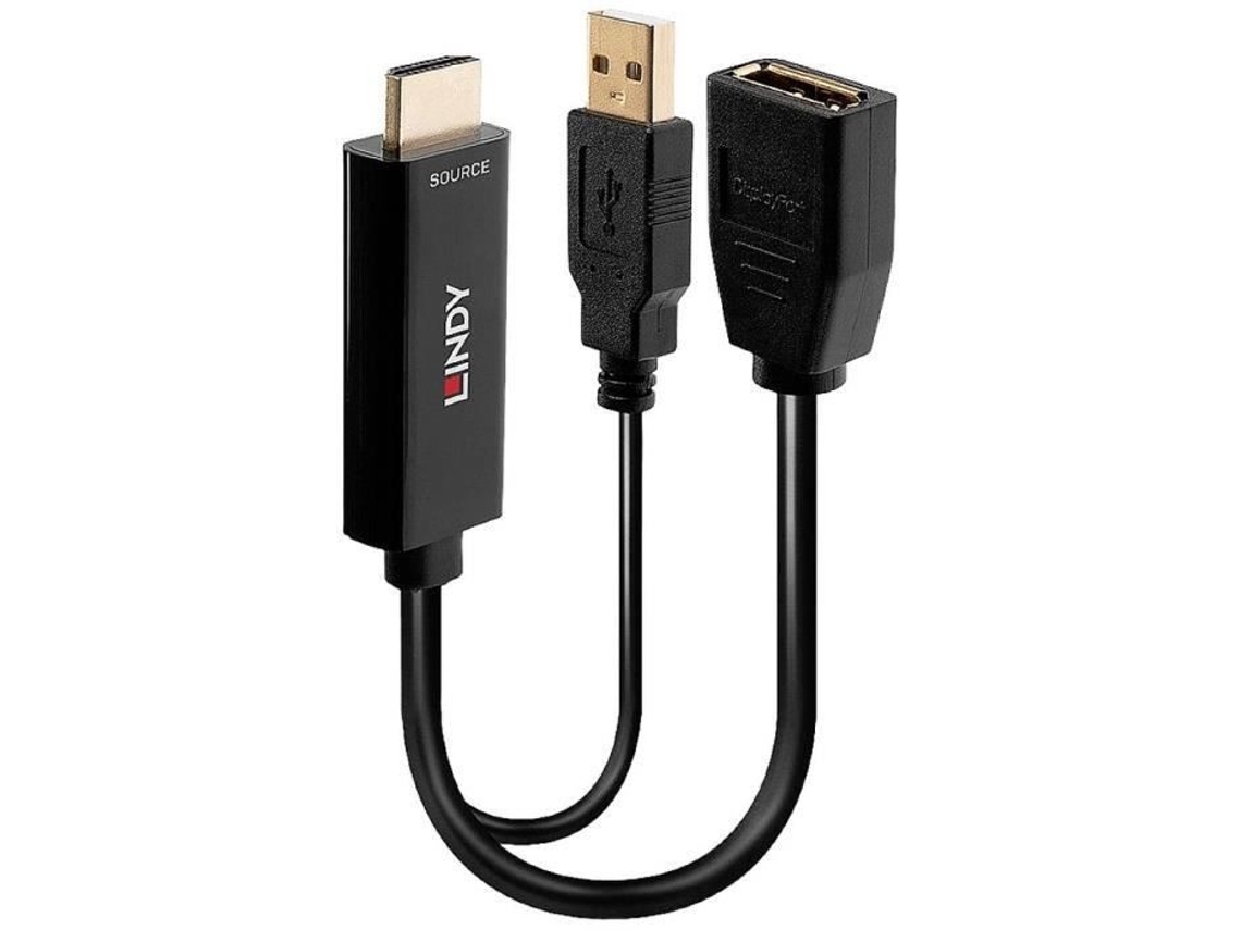 Lurelia Adaptador Displayport Para Hdmi Displayport Hdmi 2x