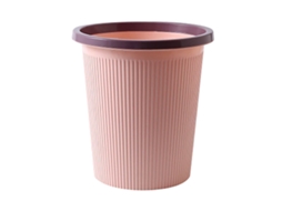 Lixeira de Plástico Rosa Pequena S/MARCA