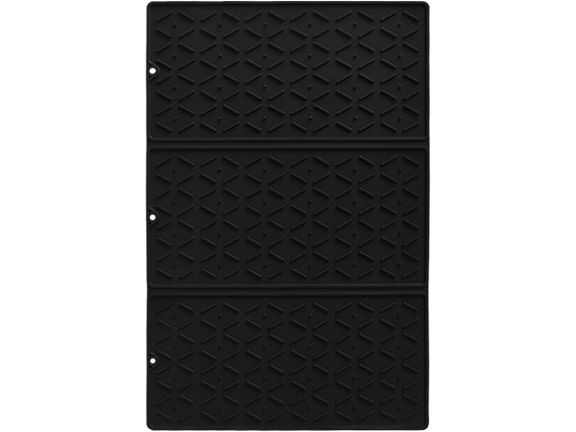 Tapete de cozinha resistente e durável, prático e estável, feito de silicone, ideal para espalhar flocos e alimentos.