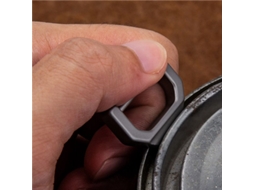 Mini Chaveiro Tipo D Em Liga De Titânio Com Trava Externa Para Carro, Suspensão, Ferramenta Edc, Ferradura Destacável