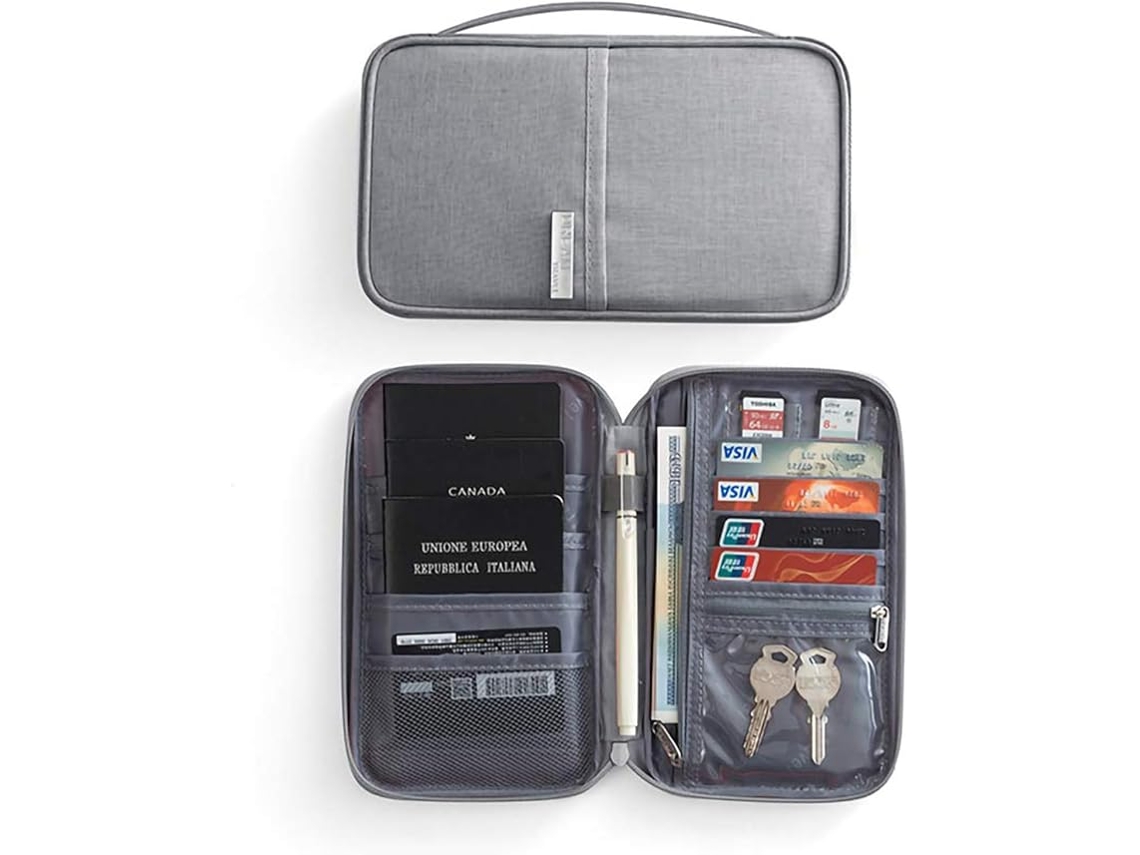 Porta-passaporte, Carteira De Viagem, Porta, Documentos De Viagem Familiar, Organizador, À Prova D'água, Para Mulheres E Homens