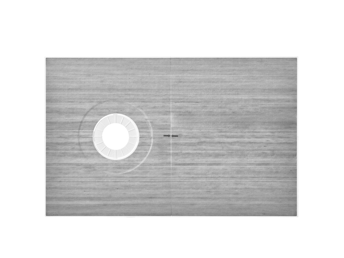 Kit de Base de Duche Impermeável SUCCEBUY, 1524 X 965 Mm com Ralo Deslocado, Espessado