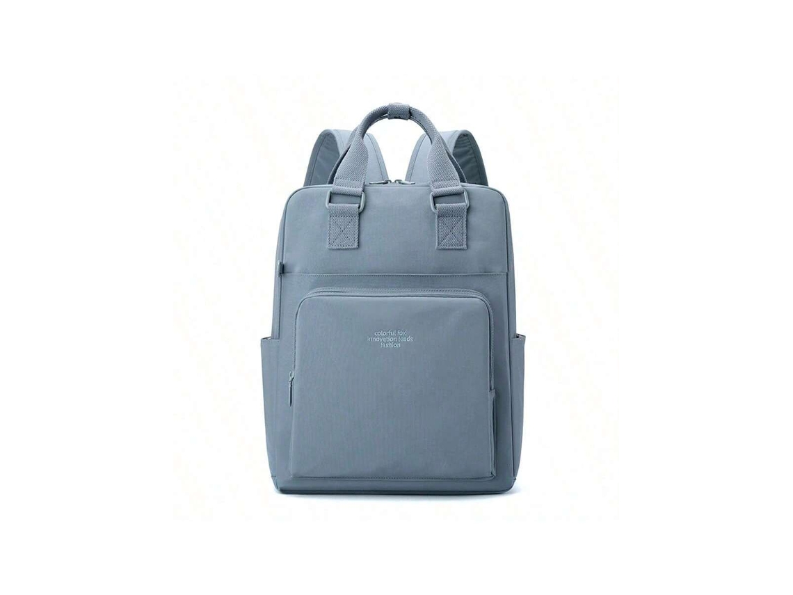 Mochila Feminina Com Grande Capacidade, De Nylon, Com Múltiplos Bolsos E Compartimentos, Versátil Mochila Para Viagens E Estudos De Mão Igvtrade