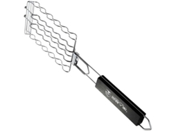 Pinça Para Churrasco Didiseaon, Fácil De Limpar, Em Aço Inoxidável, Com Cabo De Madeira Resistente Ao Calor E Formato