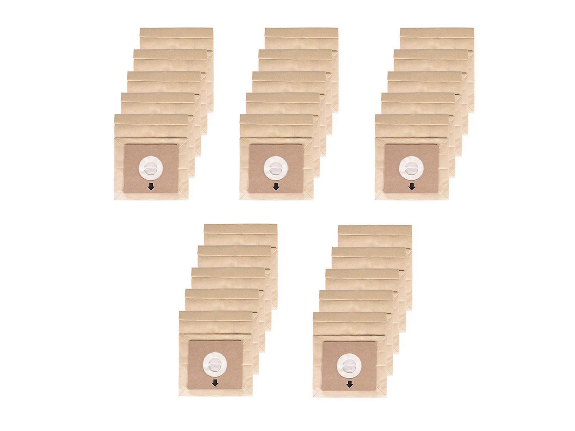 Pacote Com 25 Unidades De Sacos De Papel Para Aspirador De Pó Electrolux/compatível Com Philips/sharp/samsung/pensonic, 110 Mm X 100 Mm._ozo