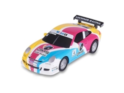 Scalextric Coche Pull Power Porsche 911 Gt3 4 Escala 143 P10506s300 P25pnscalextric