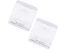 Base Transparente Shineofi Para Esfera De Cristal 3cm, Suporte Côncavo, Conjunto De 2 Peças, Pedestal Decorativo Para