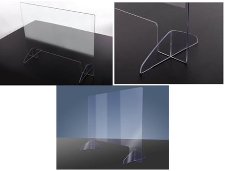 Hygieneschutzwand 800x600 Accessory (80702998)