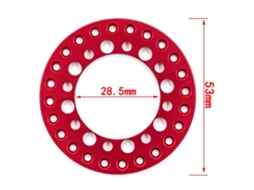 Laxiscreed Aros De Roda Rc Beadlock De 1.9 Polegadas, Conjunto De 4 Peças Para Rc
