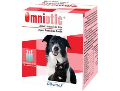 Gotas de Limpeza para Ouvidos de Animais de Estimação  20 x 5 ml