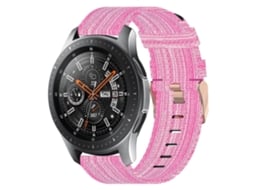 Pulseira De Nylon Trançado Para Samsung Galaxy Watch 46mm 22mm