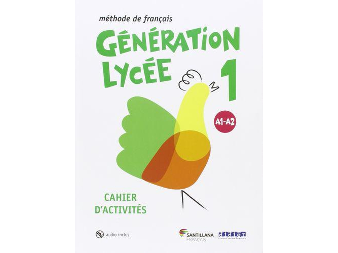 Livro (16).Generation Lycee A1/A2.(Cahier+Cd) .