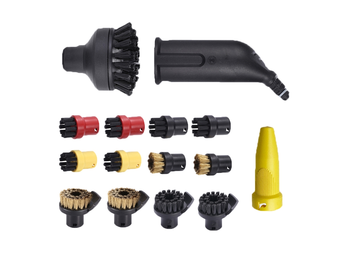Para karcher série sc sc1 sc2 sc3 sc4 sc5 limpador de vapor mop capa extensão bocal cabeça pequena escova redonda kit peças acessórios