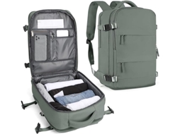 Mochila de Viagem Grande Mulheres Homens Verde azeitona ZYBLSSBB