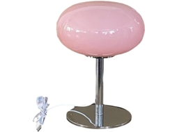 Abajur De Cabeceira Lollipop Com Usb, 3 Cores De Luz Noturna Regulável Para Quarto, Escritório E Lei Gokoco