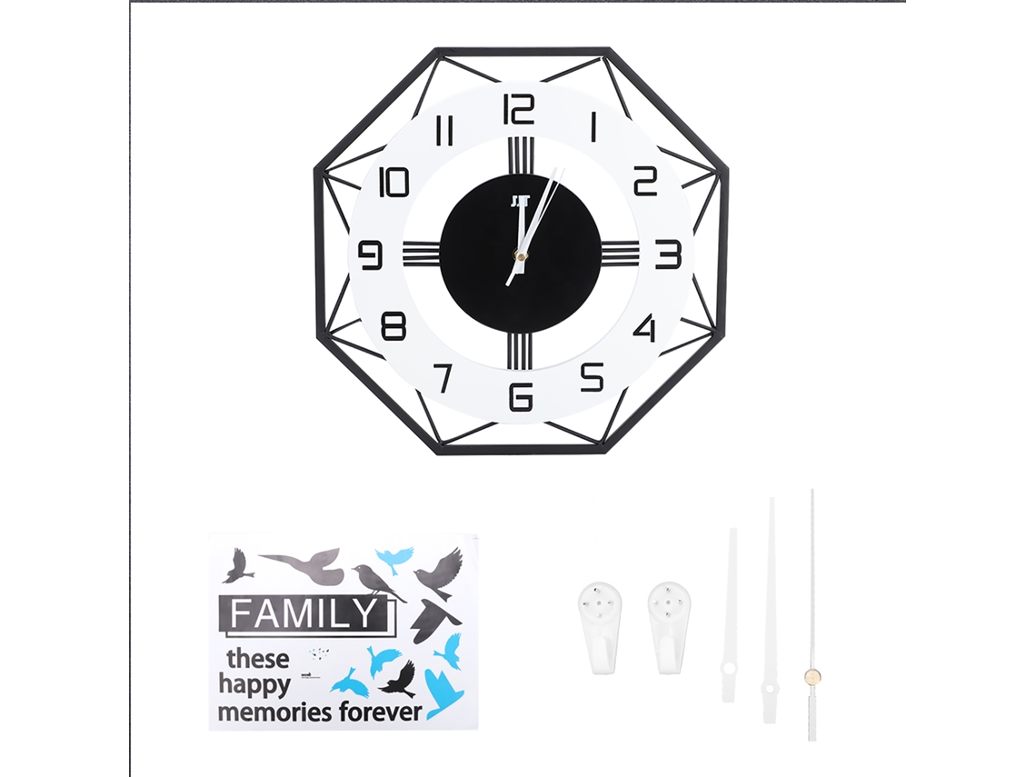 Rebe-reloj De Pared Nórdico Simple Moda Reloj De Cuarzo Silencioso Decoración Hogar Oficina Dormitorio