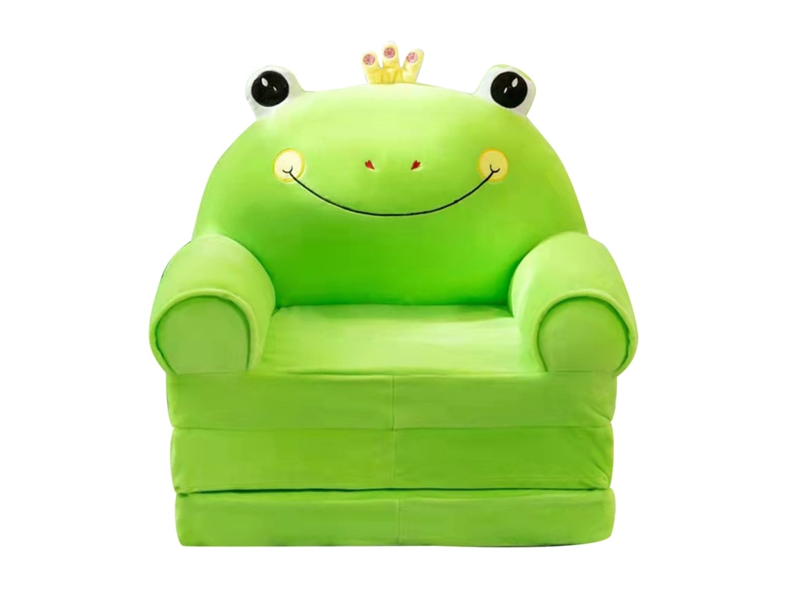 Sofa Infantil Dobrável Cartoon Veludo S/MARCA