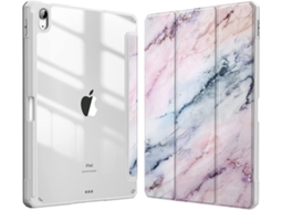 Capa Para Tablet Lurelia, Compatível Com Ipad10/a16, Rosa, Tpu, Dobrável Com Suporte, Fixação Magnética