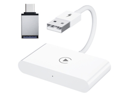 Adaptador Carplay sem fios ZRUXE Usb/usb c para iPhone (compatível com Apple Carplay, plug and play) | ZRUXE