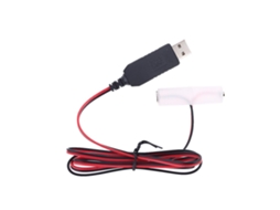 O Cabo de Alimentação Usb de 100 Cm para a Bateria 14500 Pode Substituir a Bateria 3.7V Aa ALLINLESS