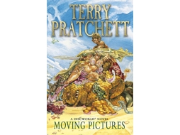 Livro Moving Pictures de Terry Pratchett (Inglês)