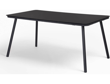 Mesa de Jardim  Arhiza (Cinzento - Alumínio - 74,50 x 160 x 90 cm)