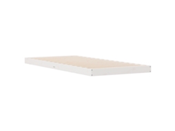 Conjunto 1 Estrutura De Cama De Chão Vidaxl Branco Madeira De Pinho Maciça (90 X 220 Cm)