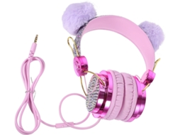 2 peças Casque Audio Garçon Fille Ajustável