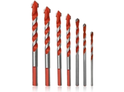 Conjunto de 7 Brocas para Metal de Alta Velocidade X001