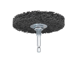 Disco removedor de tinta e ferrugem para furadeira e esmerilhadeira angular, disco removedor com cabo para polimento de carros.