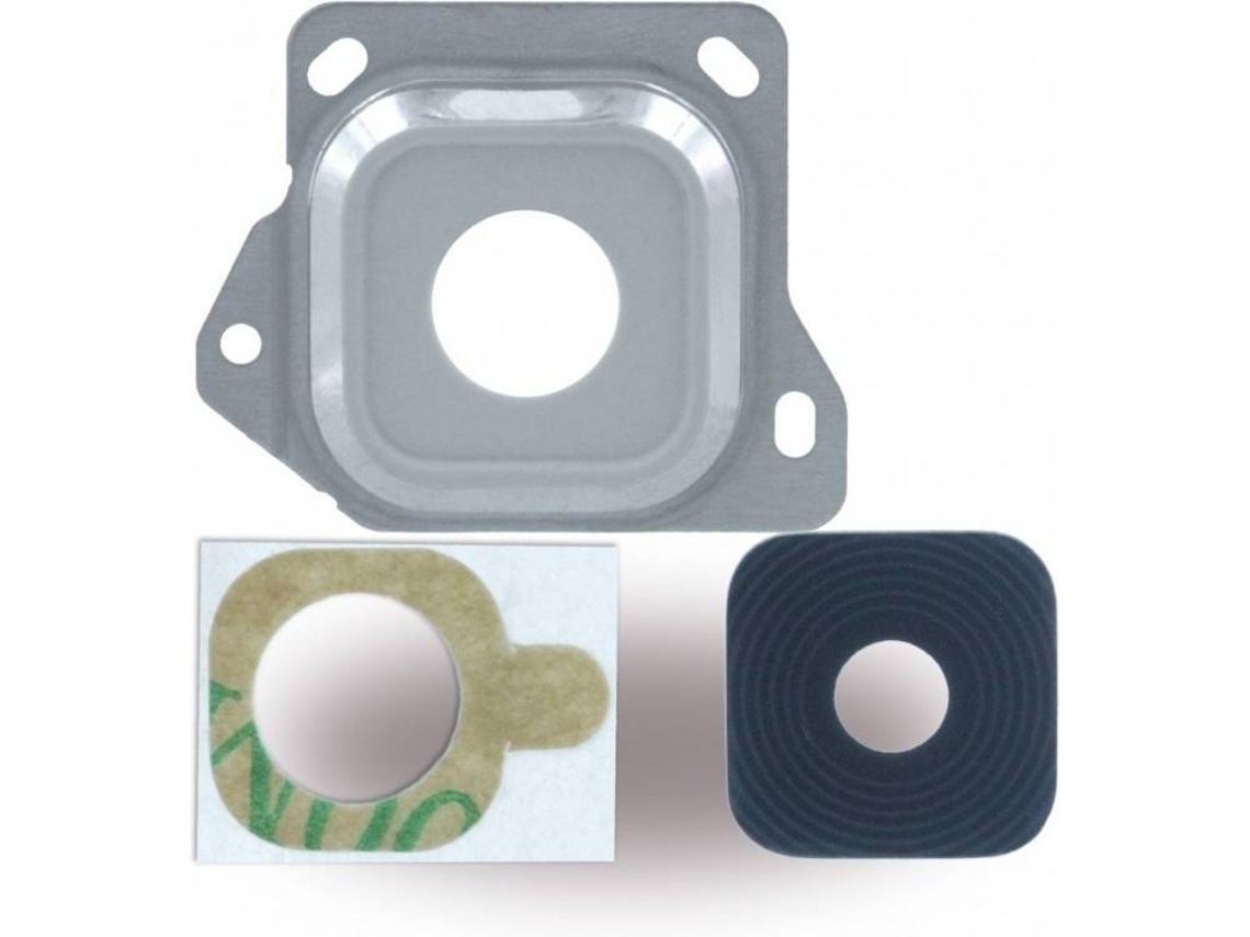 Lente da Câmara Traseira + Suporte Moldura Samsung A300F Galaxy A3 2015 Branco CY119686