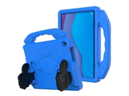 Capa Para Tablet Lenovo Tab M10 Hd 10.1 Tb-x505f/x505n Em Eva Resistente A Impactos Com Suporte Para Polegar