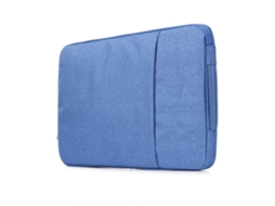 Lurelia Capa Para Portátil De 15 Polegadas Impermeável Bolsa Protetora Azul Jeans