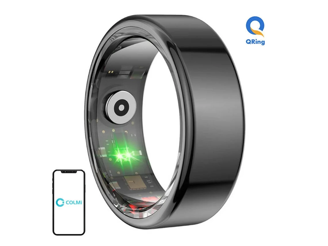 Smartring R02 21,3 Mm Para Android Ios Fitness Medição De Frequência Cardíaca Pedômetro Colmi