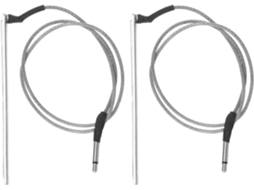 Peças De Captador Piezoelétrico Para Guitarra, Instalação Sob O Rastilho. -aquaforge