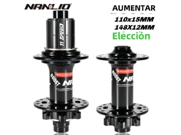 Lurelia Componente De Travão Para Mtb/btt Alumínio 6061 Alumínio 7075 120t 15×110 182 G 292 G 110 Mm Compatível Shimano Sram