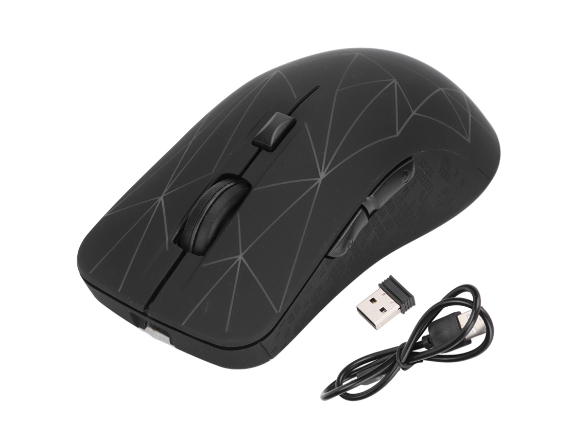 Rato Sem Fio Usb Recarregável Para Jogos E Escritório