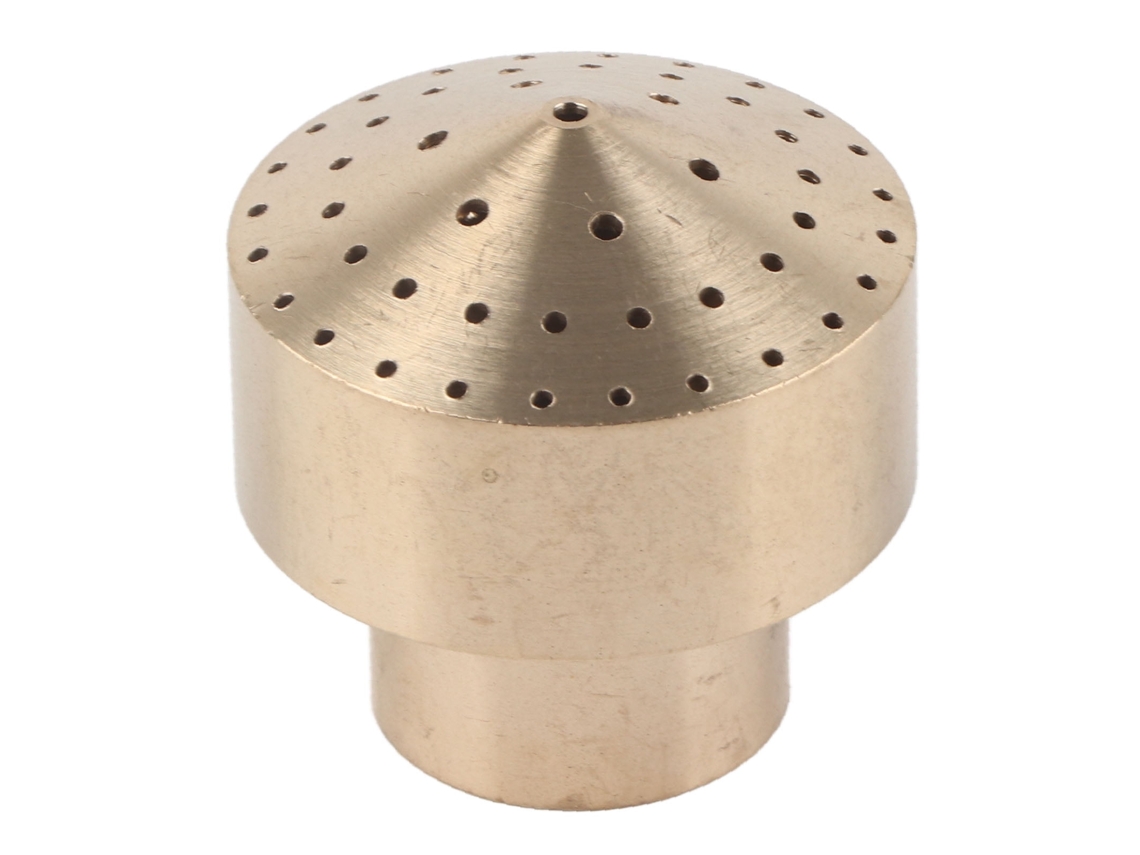 Bocal de latão de 3/4" para fonte de fogos de artifício, para jardim, paisagismo, lago, aspersor para irrigação doméstica.