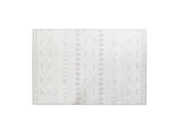Tapete de Poliéster 260 G/m², Estampa Ikat Cinza, 160 X 230 X 0,4 Cm ALEXANDRA HOUSE LIVING
