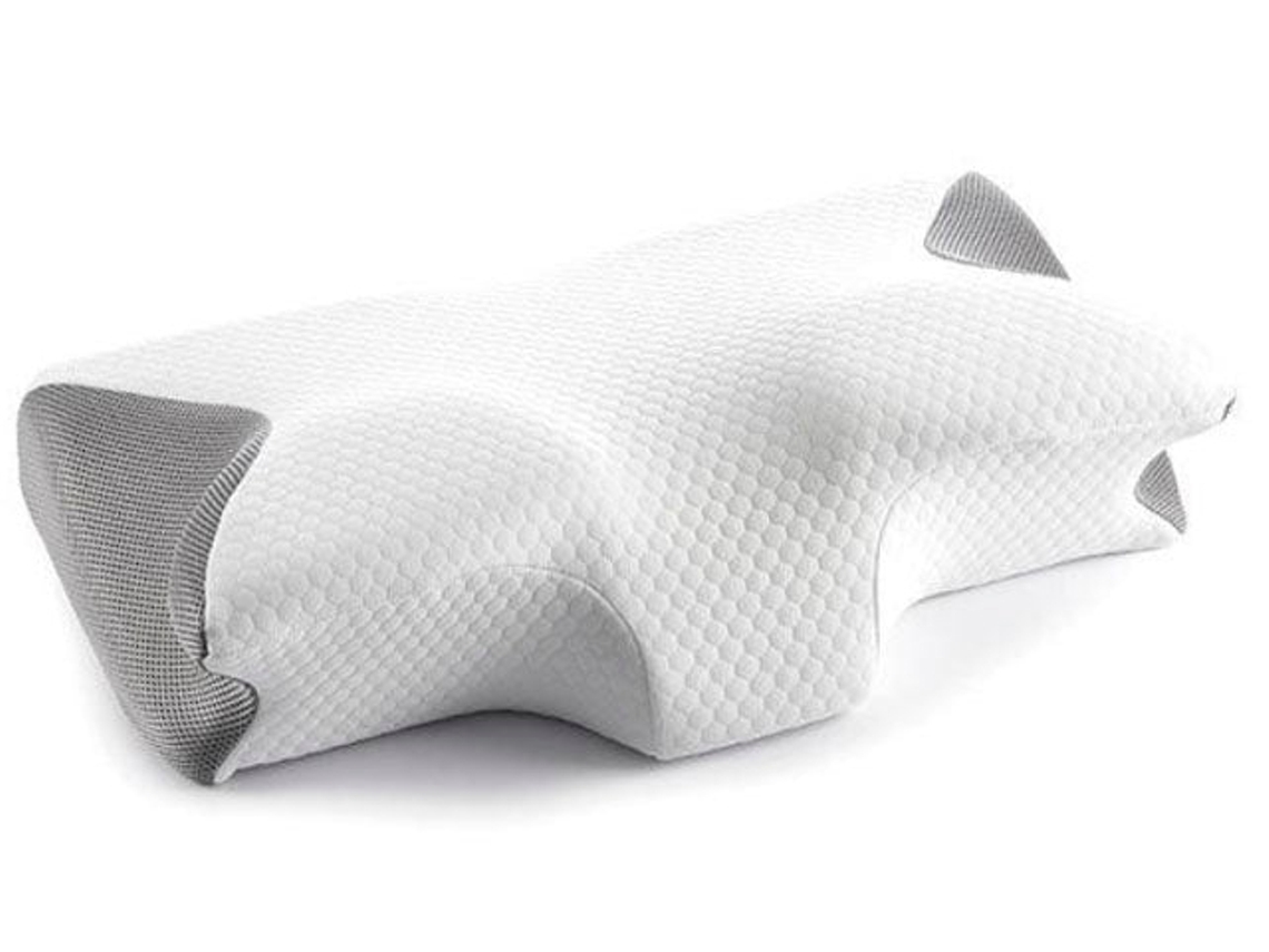 Almofada Ergonómica Viscoelástica Para Cervical Com Contorno*