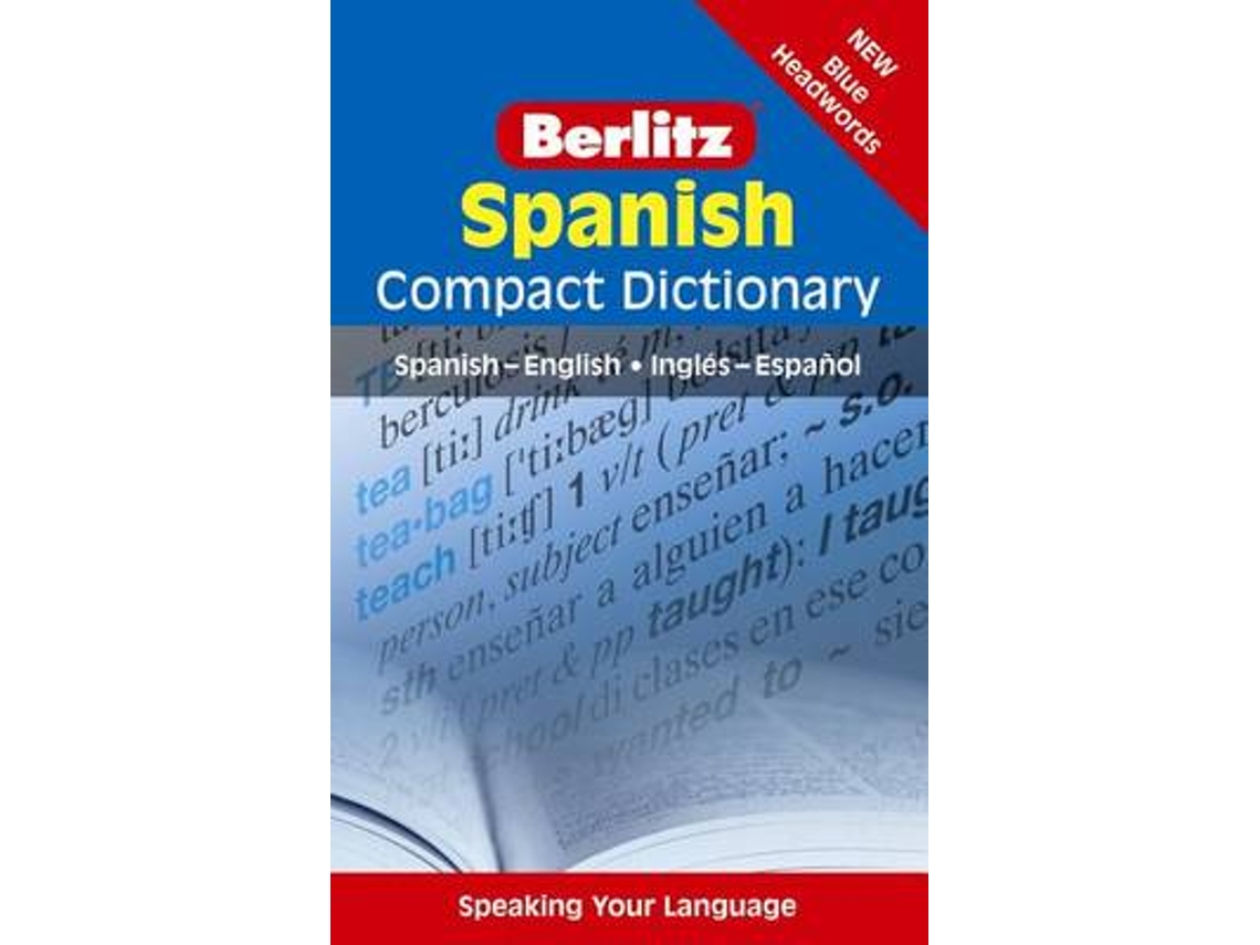 Livro berlitz compact dictionary spanish de apa publications limited (inglês)