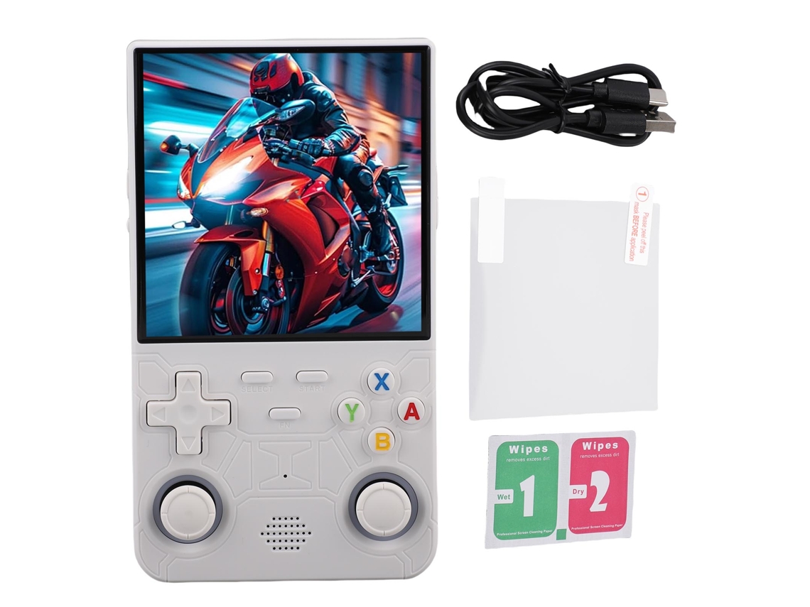 Console de Jogos Portátil EOOCOO com sistema Linux, Tela de 4.0 polegadas 720x720