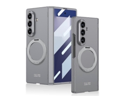 Capa Para Celular Gkk Com Dobradiça Magnética Integrada, Cobertura Total E Suporte Giratório Para Samsung Galaxy Z Fold7 5g.
