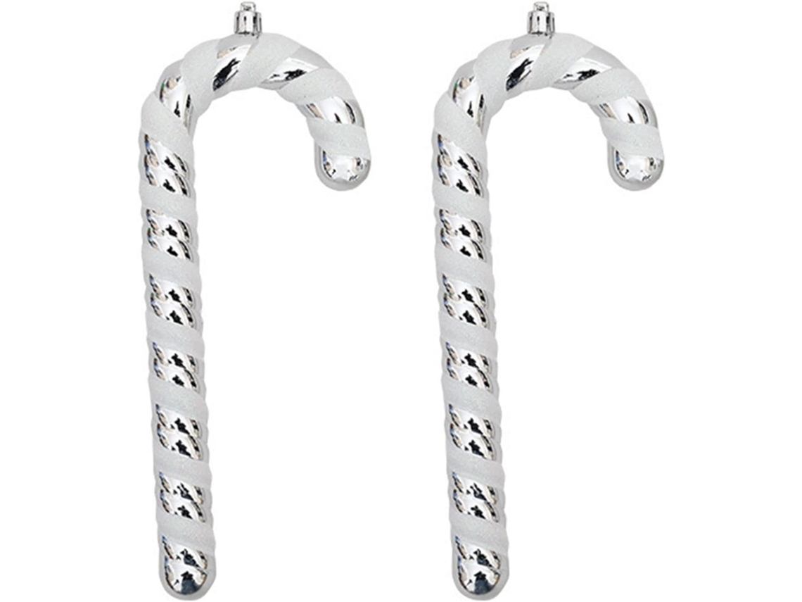 Conjunto De 2 Pingentes De Muleta Natalinos Para Pendurar, Para Festas De Aniversário Infantis