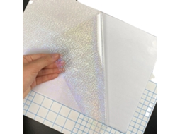 Filme De Laminação Holográfico, Proteção À Prova D'água, Uso Versátil, 50pcs Pontos