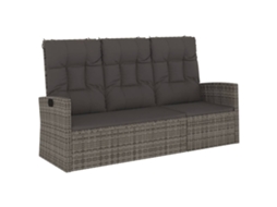 Garden Bench, Garden Benches Vidaxl Cinzeto Rattan / Vime (n/a)