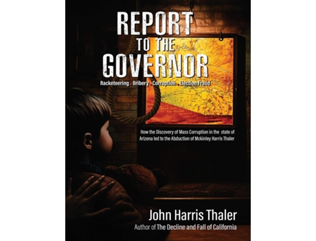 Livro REPORT TO THE GOVERNOR de John Harris Thaler (Inglês)